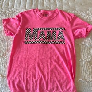 Comfort Colors Pink 'Mama' Graphic Tee